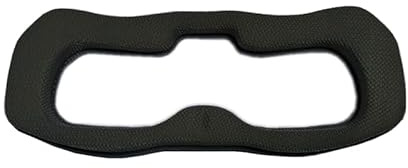 ZGLOZSH Für FatShark für HDO3 für FPV-Brillen Schwammschaum Augenmaske Brillen-Gesichtsplatten Panel Fusselpad gegen Auslaufen(Black)