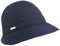 Seeberger Uni Anti-Rain Glockenhut Hut Damenhut Stoffhut Regenhut Outdoorhut (One Size - dunkelblau)