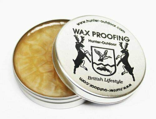 Hunter Outdoor Wachs reproofing Tasche Dose 50 ml mit rewaxing, Wachs, Mäntel, Jacken, Hosen und Mütze
