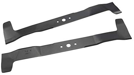 SECURA Jeu de lames (combi) compatible avec Oleo-Mac OM 122C/22H Tracteur de pelouse