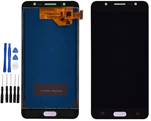 ixuan pour Samsung Galaxy J5 2016 J510FN J510Y Vitre Tactile Ecran LCD Assemblé (Non Châssis) de Remplacement (Noir)