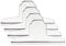 4PCS Extra Large Clips, Silver Stainless Steel Paper Clamps for Drawing Board, Office School Supplies (14.5cm）