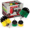 Bohrbürste Power Scrubber Aufsatz für Bohrmaschine - Bohrer Bürstenaufsatz Fugenreiniger Bürstenset - Power Scrubber Drill Brush Kit - Reinigungsbohrer Bürstenset - Bohrer Scrub Bürste für Bohrer