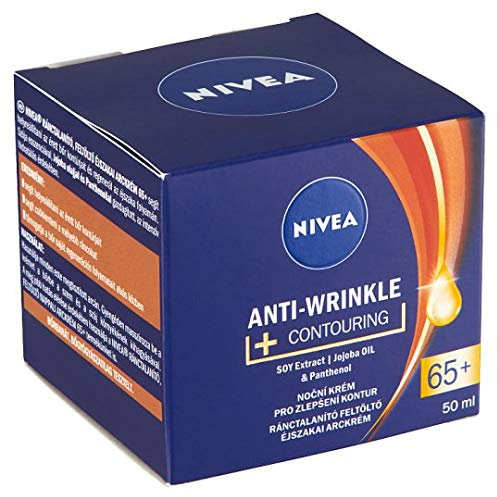 NIVEA Anti-Falten + Contouring 65+ Nachtpflege, 50 ml
