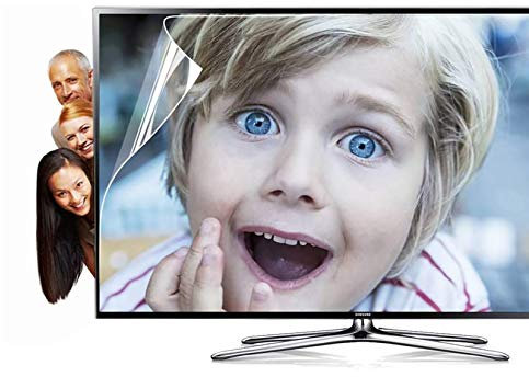 WLWLEO 55-Zoll-Anti Glare TV-Schirm-Schutz, Anti Blaulicht Augenschutz-Schirm-Filter, Ultra-Clear Displayschutzfolie für 50-70 Zoll Randlos-Monitor,50 1101 * 620mm