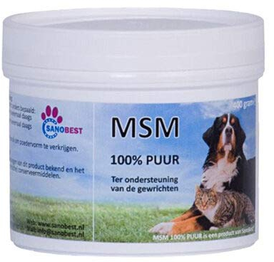 Sanobest MSM 100% pur - Hund & Katze - 400 g