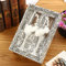 Sysdisen Verre flûte à Champagne | Mariage en Dentelle Blanche pour la mariée et Le marié | Flûtes à Champagne Mariage personnalisées gravées, Cadeau Jeu Verres à Champagne pour Les