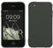 kwmobile Case Compatible with Apple iPhone 4 / 4S Case - Soft Slim Protective TPU Silicone Cover - Moss Green