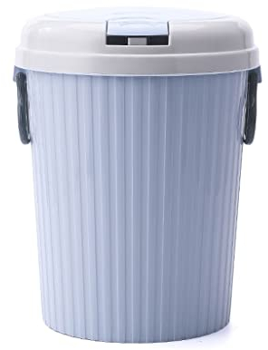 generic Poubelle Créative Poubelle Push - Up Poubelle Cuisine, Poubelle En Plastique Salle Dens Poubelle Panier Push - Up Poubelle Chambre Poubelle Panier Poubelle/C/10 Litres