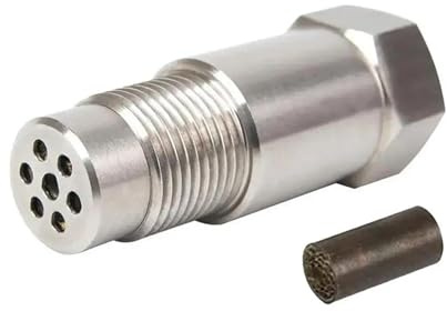 Nox-Sensor Sauerstoffsensor-Abstandshalteradapter O2-Sensor-Simulator-Verlängerung M18x1,5 Katalysator-Eliminator Check Engine Sauerstoffsensor(with Catalysis)