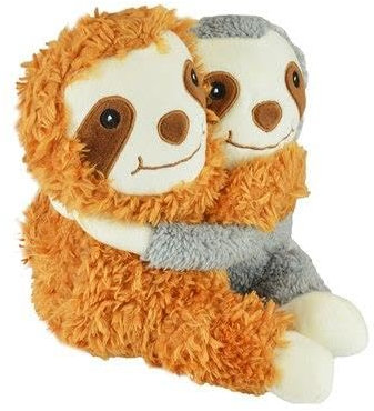 A2Z Warm Hugs Microwavable Detachable Sloth Wheat Bags Plush Fleece Cover Warmth Comfortable Heating Relaxation for Pain Relief Cosy Nights