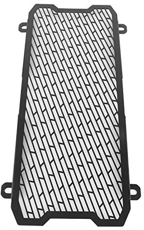 Accessoire de Moto Grille de Radiateur de Moto en Aluminium de qualité Supérieure, Protection de Calandre Avant Personnalisée pour Z650 2017-2019 avec Protection Complète (BLACK)
