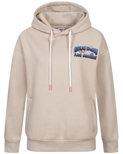 Sublevel Hoodie Sweater Kapuzenpullover Übergangs Kapuzen Sweatshirt Backprint mit Motive