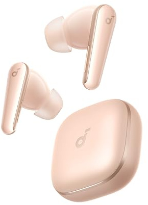 soundcore Liberty 5 by Anker, Wireless Noise Cancelling Earbuds, 2X Stronger Voice Reduction, ANC in Real Time, Fast Charging, Dolby Audio, Surround Sound, Hi-Res, Clear Calls (Renewed)