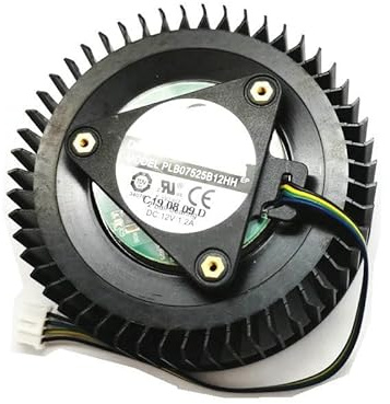 ZMHYGEW Graphics card fan FD7525H12D 12V 1.20A 4PIN for ASUS RTX 2060 2070 2080 2060S 2070S 2080TI HZDO 75 * 25mm PLB07525B12HH(PLB07525B12HH)