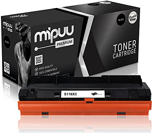 Mipuu Toner kompatibel mit Samsung MLT-D116L für Xpress M2675fn M2885fw M2625d M2835dw M2675 M2875 M2875fd M2875fw M2825dw M2825nd M2675f SL-M2625 SL-M2675fn schwarz