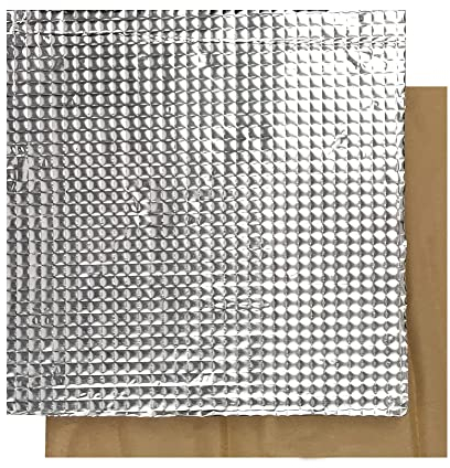 SOOWAY 3D Drucker plattform Heißbett Isolierung Baumwolle Leichte Schaumstofffolie selbstklebend Isolierung Matte Aufkleber Heißbett Thermopad kompatibel mit CR-10S Ender 3 Anet A8 (300 * 300mm)