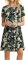 Yming Frauen Casual Tarnmusterkleid Lose Kurzarm Sommerkleid Plus Größe Tarnmuster XXXL/DE 46