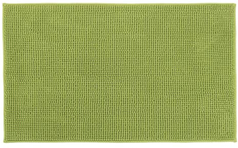 Gözze - Anti-Rutsch-Badematte, Superweich, 100% Mikrofaser, 50 x 70 cm - Apfelgrün