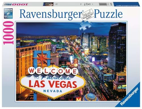 Ravensburger Puzzle 16723 - Las Vegas - 1000 Teile Puzzle für Erwachsene und Kinder ab 14 Jahren