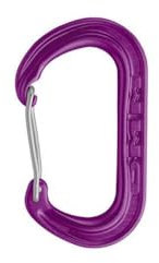 DMM XSRE Wire Mini Karabiner - Materialkarabiner purple einzeln