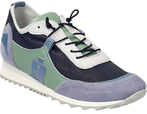 Donna Carolina Sneaker 47.763.159, Rauleder, Blau, Damen EU 37