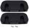 2Pcs Under Desk Controller Holder Replacement Compatible with PS4 Compatible with PS5 ABS Under Desk Mount Black 9x3.9x1.3cm