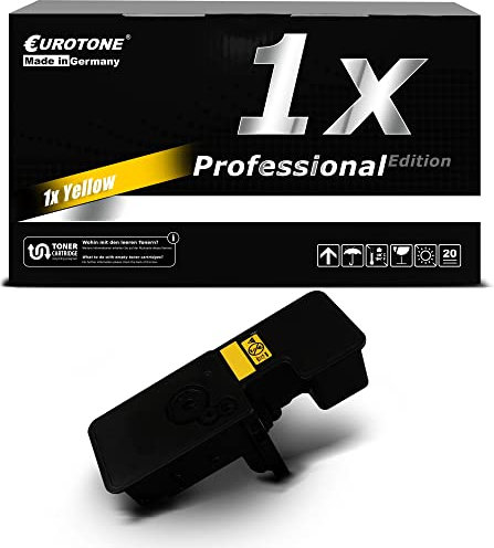 EuroPro Yellow Toner kompatibel für Utax P-C2566 P-C2650 P-C2655 ersetzt PK5015Y