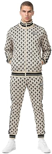 Lonsdale Athboy Trainingsanzug, sand/black, XXL