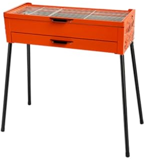 Holzkohlegrill BBQ Grill Haushaltsgrill Outdoor Klappgrill Tragbarer Grill Herd Holzkohle Camping Grill Herd für Outdoor Hinterhof Picknick