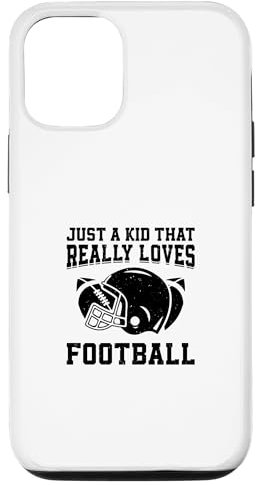 Just A Kid That Really Loves Football - Football Player Case for iPhone 12/12 Pro