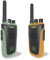 KIDYWOLF Walkie-Talkies mit Taschenlampe grün/orange