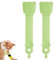 PEUTIER 2 Pzs Comedero para Gatos, Lindas Cucharas para Apretar con Forma de Cabeza de Gato Dispensador de Comida para Gatos 2 en 1 Cucharas de Comida para Gatos para Comida Húmeda (Verde)
