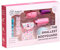 ProtectMe,Teddy! Selbstverteidigung Schlüsselanhänger mit Pfefferspray FULL SET 8pcs Kubotan, Alarm, Autonotfallhammer, VEGAN Geldbörse, PomPom, MODERN TERRAZZO Self Defense Keychain (M.T., Full Set)
