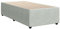 vidaXL Bettgestell, Bettrahmen mit Lattenrost, Einzelbett Polsterbett für Schlafzimmer, Bett Schlafzimmerbett, Hellgrau 100x200cm Samt
