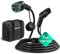 GONEO Cable de Carga Coche Electrico Tipo 2, 7.2kW 10M 32A/Modo 3/IP54/1 Fases/Tipo 2/CCS2 Cable de Carga Rápida para Coches Eléctricos