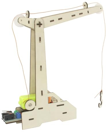 3D Holz Puzzle Funktionsmodell Kran