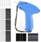 Blue Quick Clothing Fixer Set Includes 2 Handheld Garment Sewing Machine Guns, 12 Needles, 3000 White Glue Needles and 3000 Black Glue Needles Mini Portable Quick Stitch Tool for Quick Clothes Rep