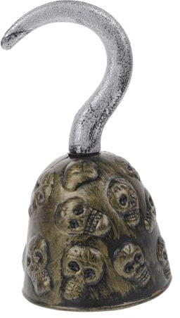 Milisten Piratenhaken Aus Hochwertiges Kostümzubehör Für Halloween Und Themenpartys Robuste Und Wiederverwendbare Accessoires Für Rollenspiele Und Schulaufführungen Für