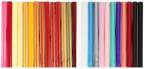 PATIKIL 26 Assorted Colors Wax Seal Sticks, 26 Pack Sealing Wax Sticks Glue Gun for Stamp Seals Letter Wedding Invitation Envelope Craft
