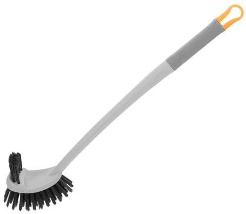 Holibanna Long Handle Toilet Brush Bathroom Toilet Bowl Cleaning Brush Soft Bristle