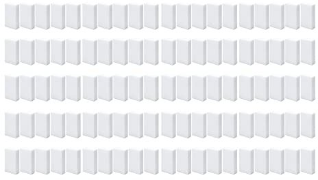 Schmutzradierer,100pc Wunderschwamm Reinigungsschwamm Zauberschwamm Für Küche Haushalt Schwamm Radierschwamm für Haushalt,Robuster Zauberschwamm Magic Eraser (100pc)