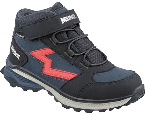 Meindl Kinder Otago Mid Schuhe, Marine-rot, 36