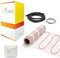 Electric Underfloor Heating Mat Kit for Tile or Stone Floors 200W/m2-1.5m2 with Manual Thermostat