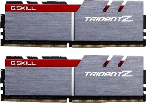 G. Skill F4–3600 C17d-32gtz 32 GB (16 GB X 2) Trident Z Serie DDR4 3600 MHz PC4–28800/Tablettenspeicher Dual Channel Arbeitsspeicher-Kit – Silber/Schwarz