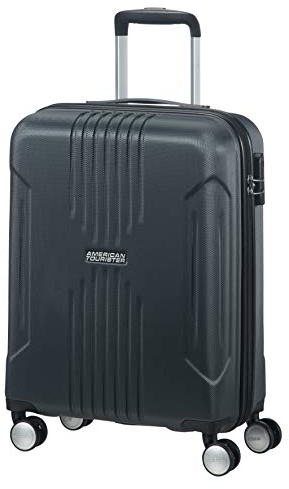 American Tourister Tracklite - Spinner Small Koffer, 55 cm, 34L, Dark Slate