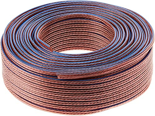 10 Mts de CABLE PARALELO 2 X 0,75 AUDIO TRANSPARENTE