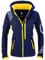 Rock Creek Damen Softshell Jacke Windbreaker Regenjacke Übergangsjacke Softshelljacke Damenjacke Regenmantel Outdoorjacke Kapuze D-402 Navy S