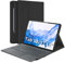 Earto Keyboard Case 9.7 Compatible with iPad 2018 (6th Gen), 2017 iPad (5th Gen), iPad Pro 9.7, iPad Air2/iPad Air Magnetic Removable Keyboard - Ultra Thin PU Leather Stand Function German QWERTZ