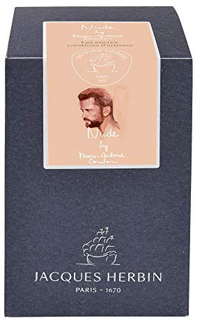 Jacques Herbin 13240JT - A 50 ml bottle of Nude artists' ink for fountain pens and rollerball pens, Marc Antoine Coulon - Drawing, Calligraphy, Writing